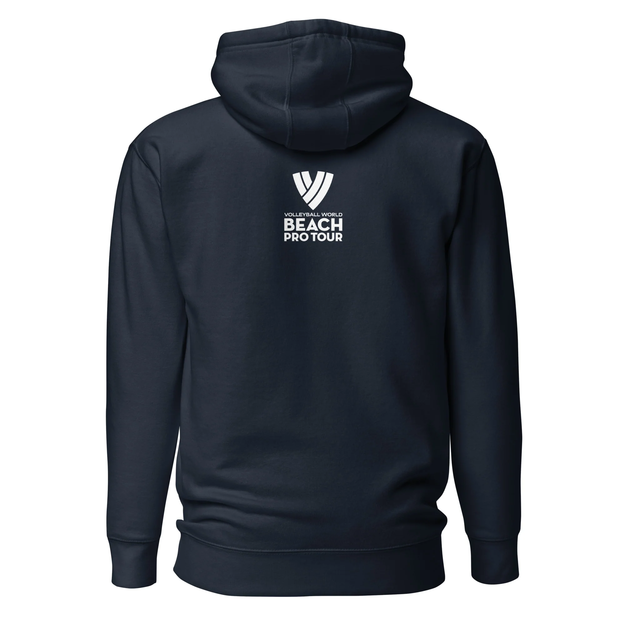 Beach Pro Tour Gold/White Stacked Logo Unisex Hoodie - Image 4