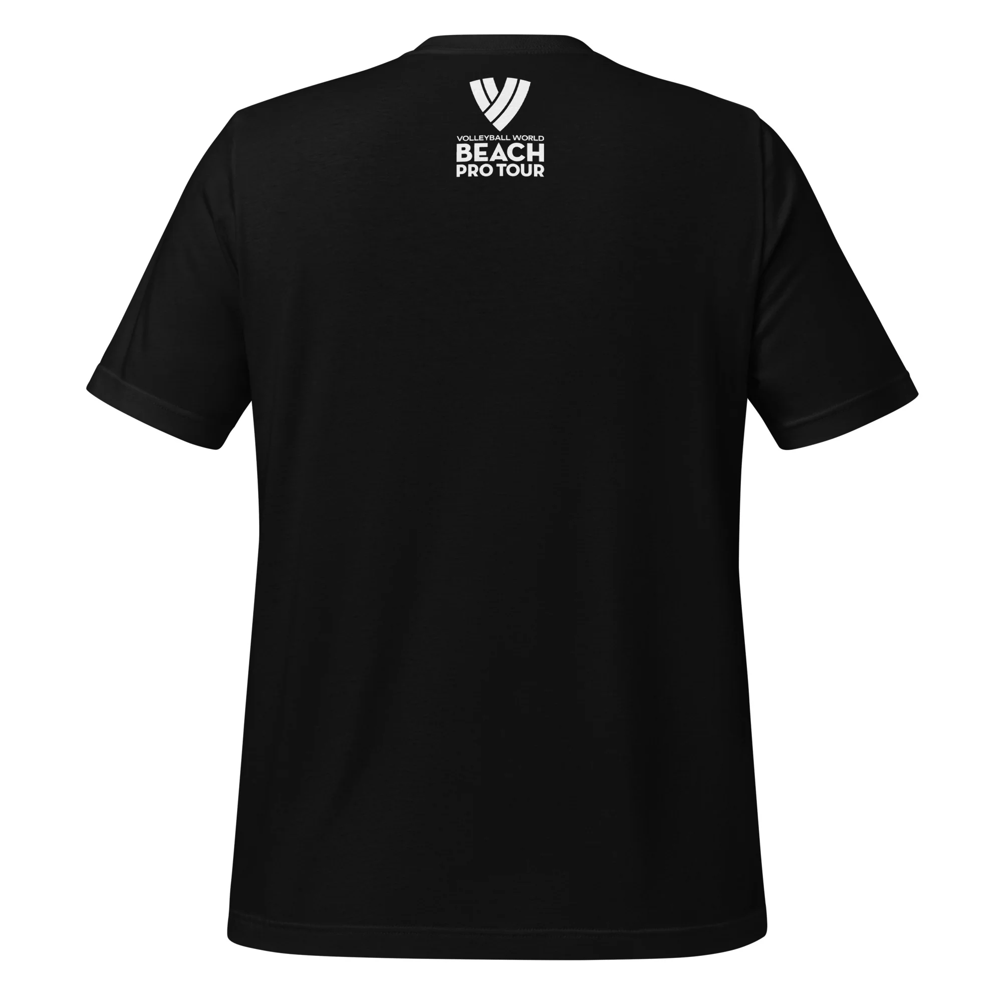 Beach Pro Tour Gold/White Stacked Logo Unisex T-Shirt - Image 2
