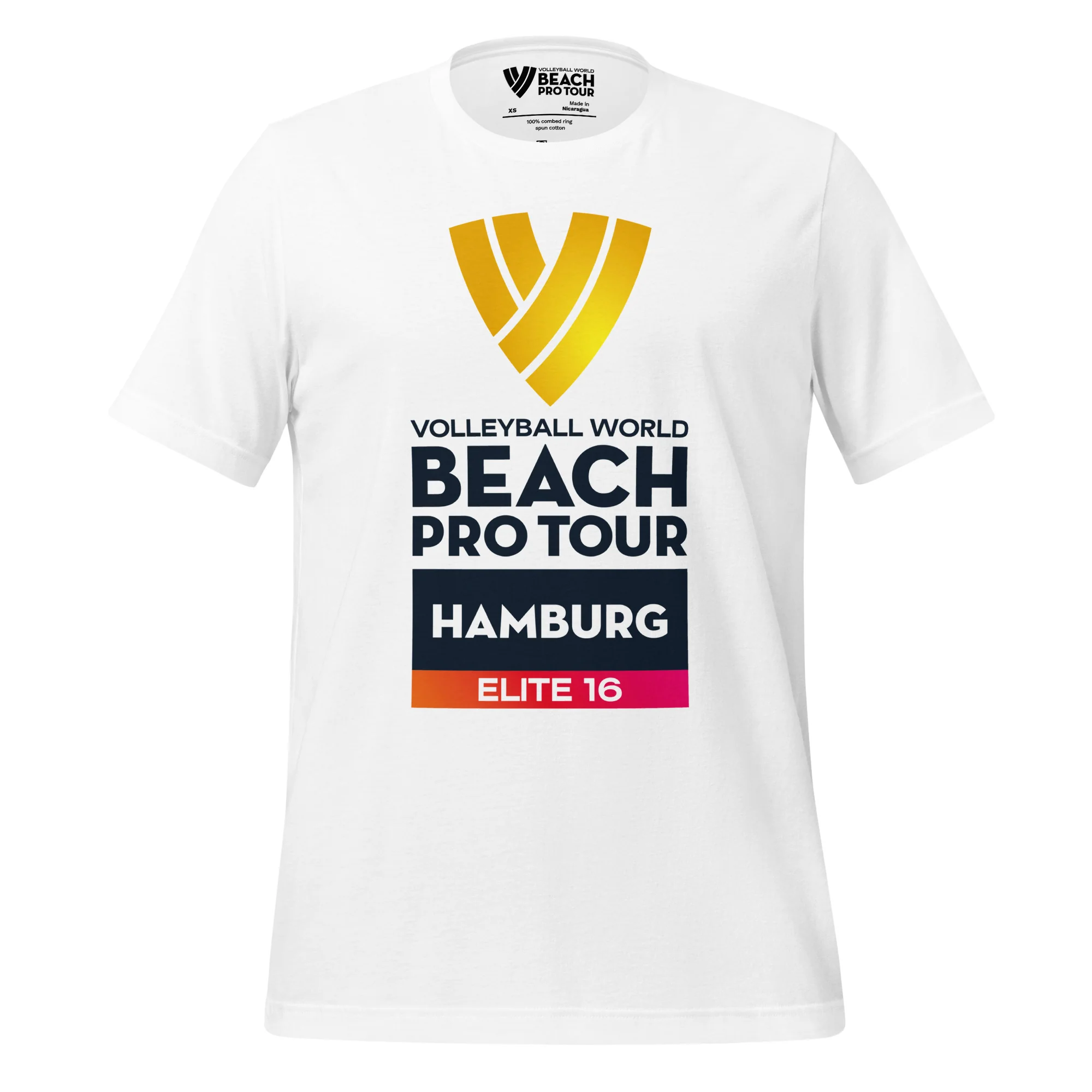 Beach Pro Tour HAMBURG Logo Unisex T-Shirt - Image 3