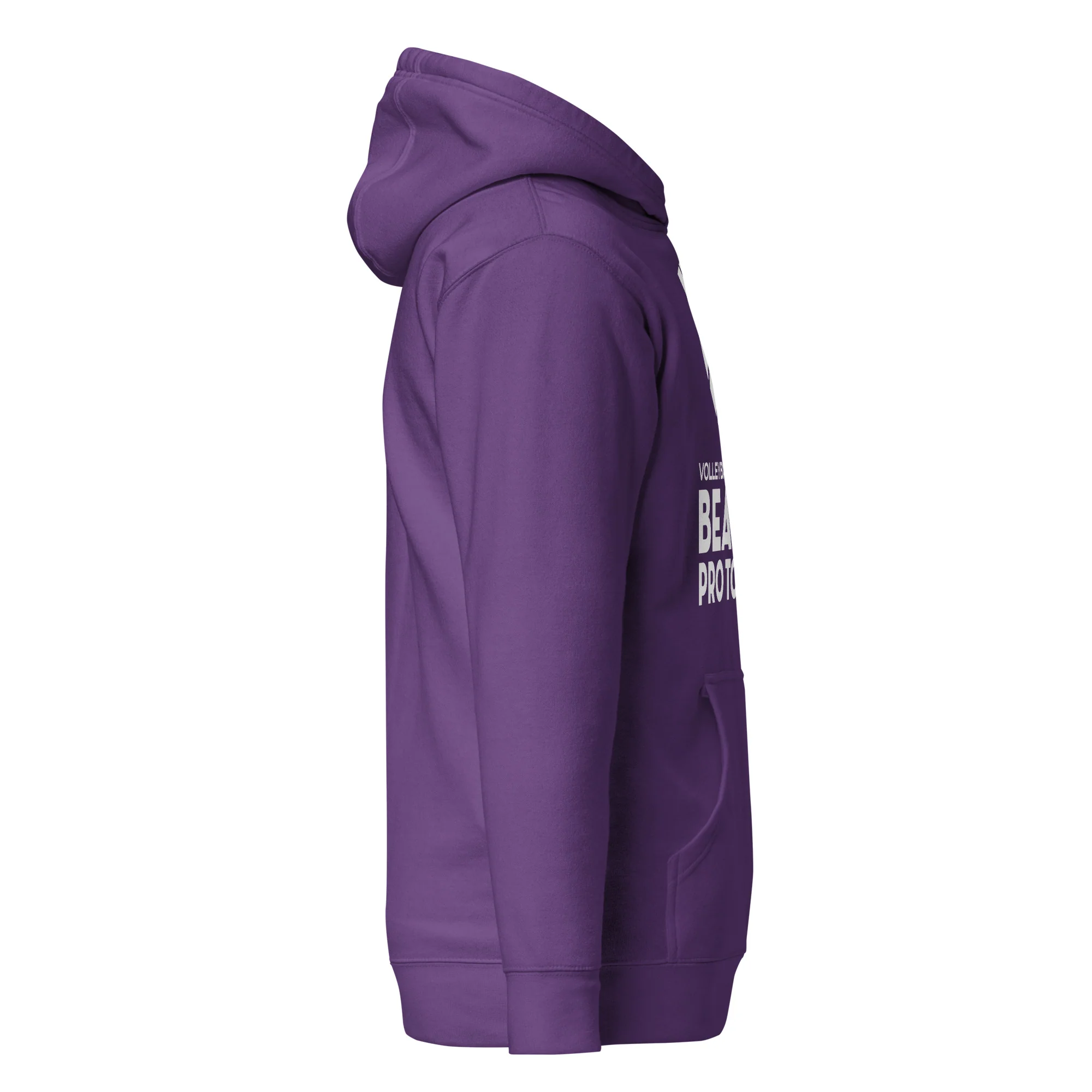 Beach Pro Tour White Stacked Logo Unisex Hoodie - Image 11
