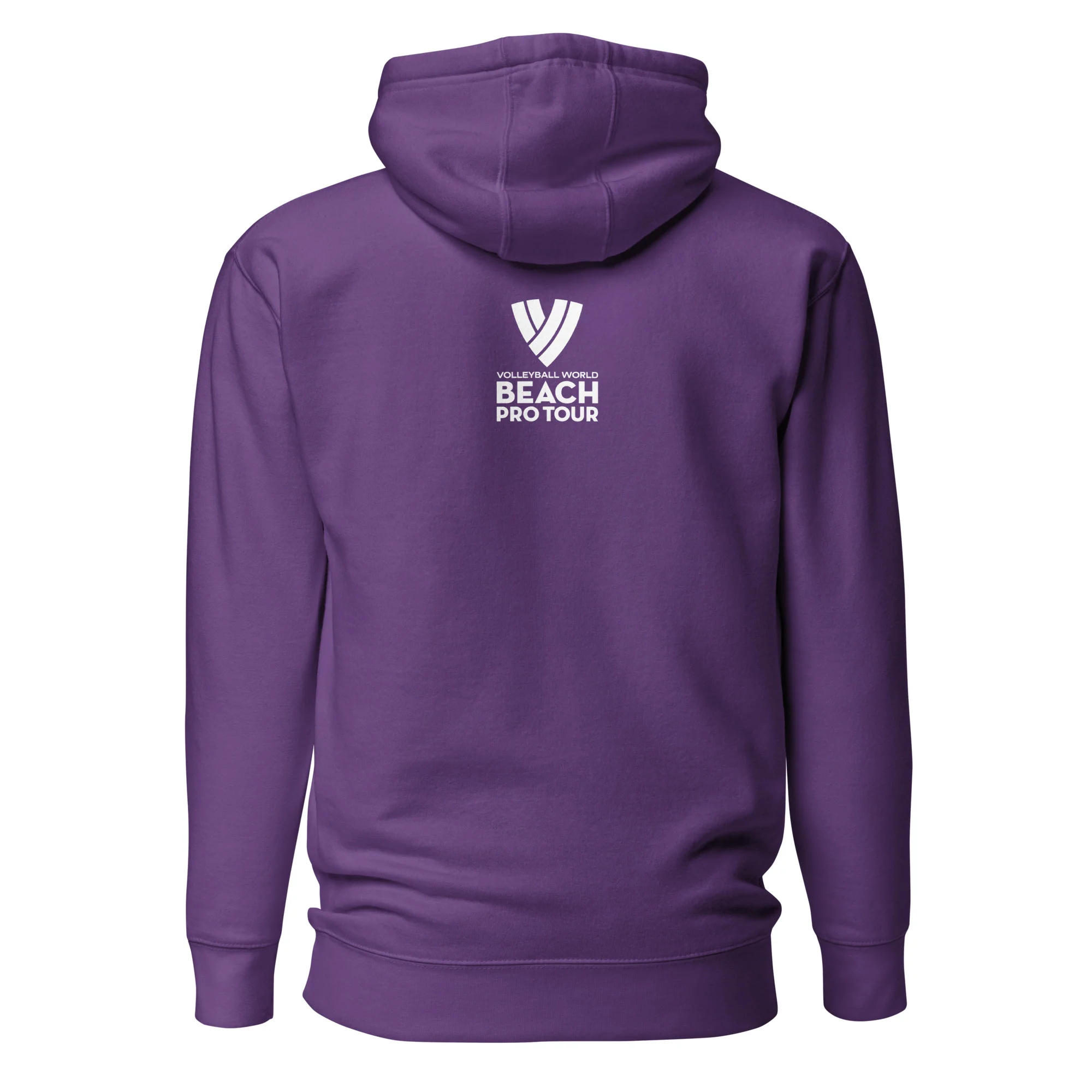 Beach Pro Tour White Stacked Logo Unisex Hoodie - Image 12