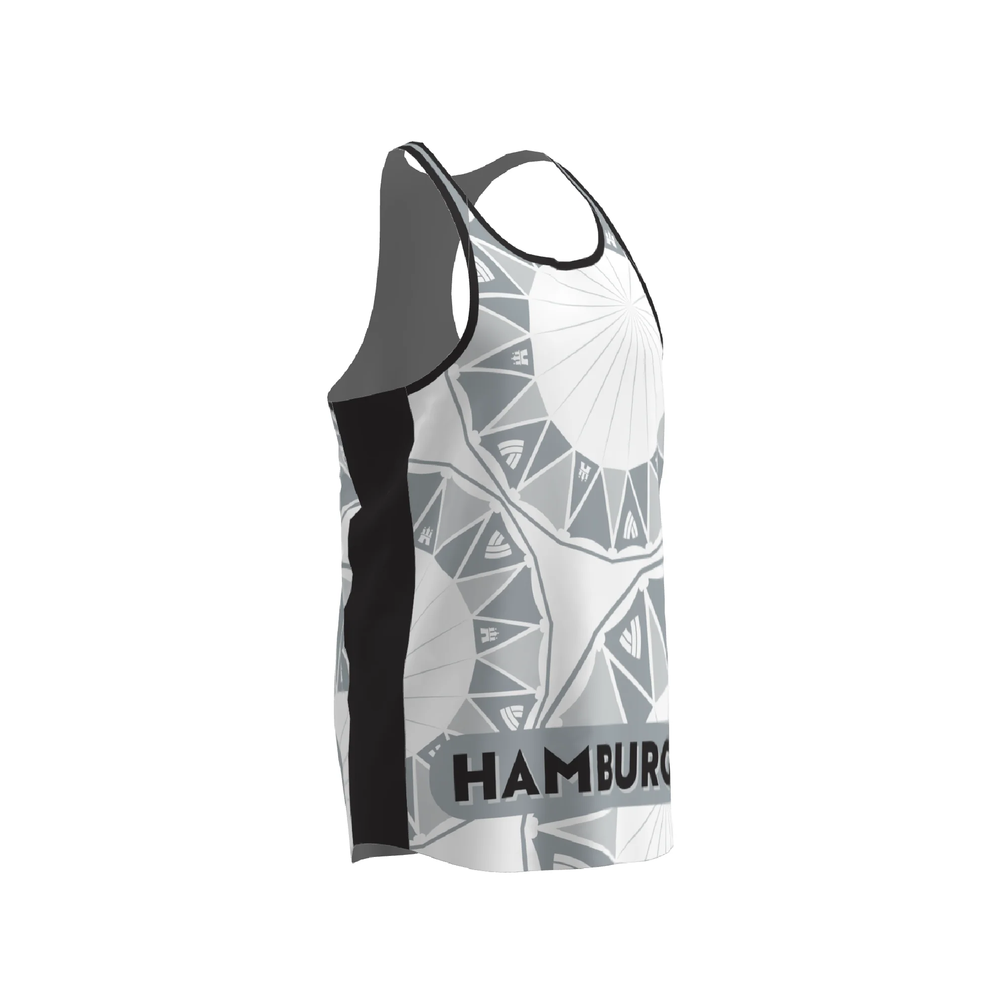BPT Official Hamburg, Germany Men's Singlet (White) - Image 2