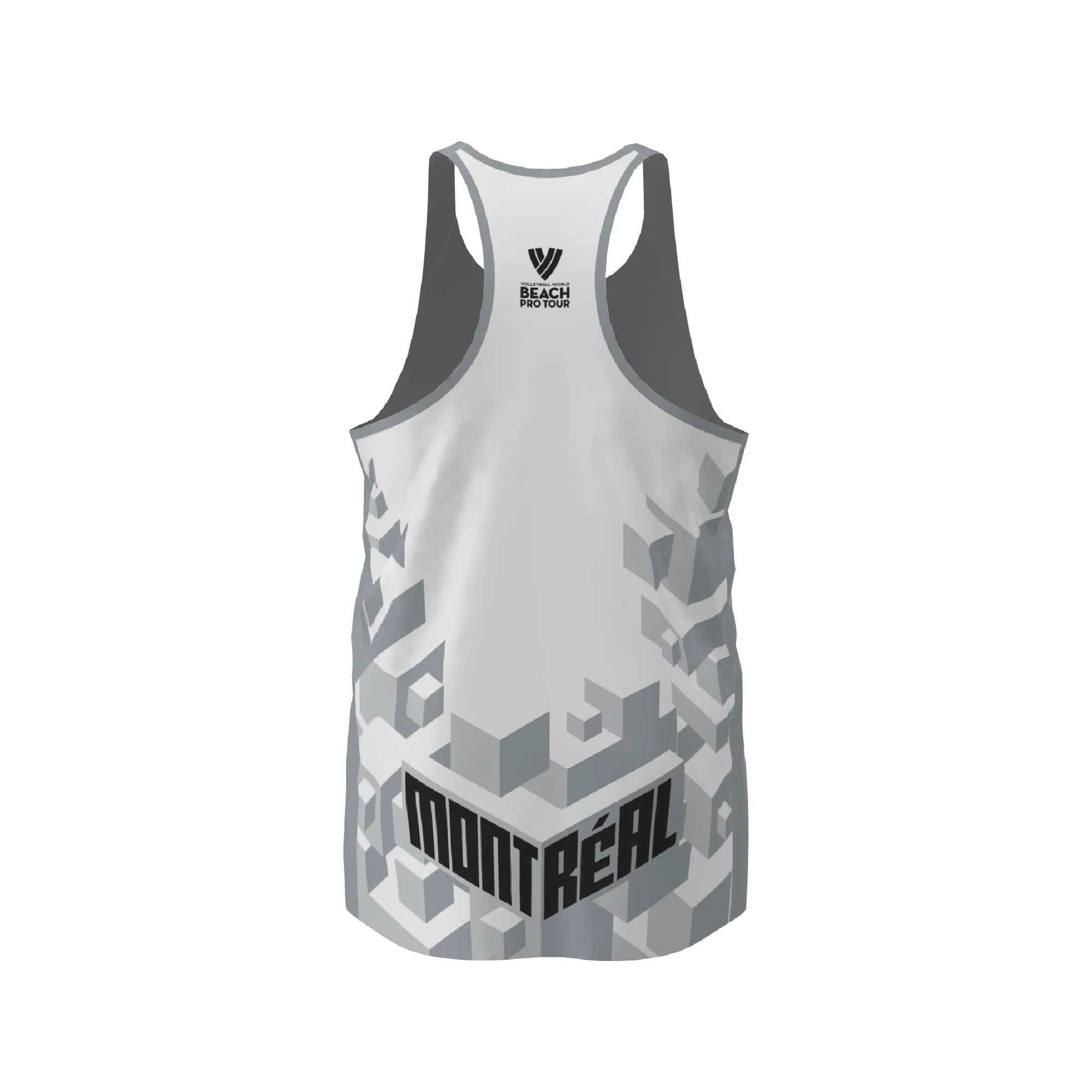 BPT Official Montreal, Canada Men's Singlet (White) - Image 3