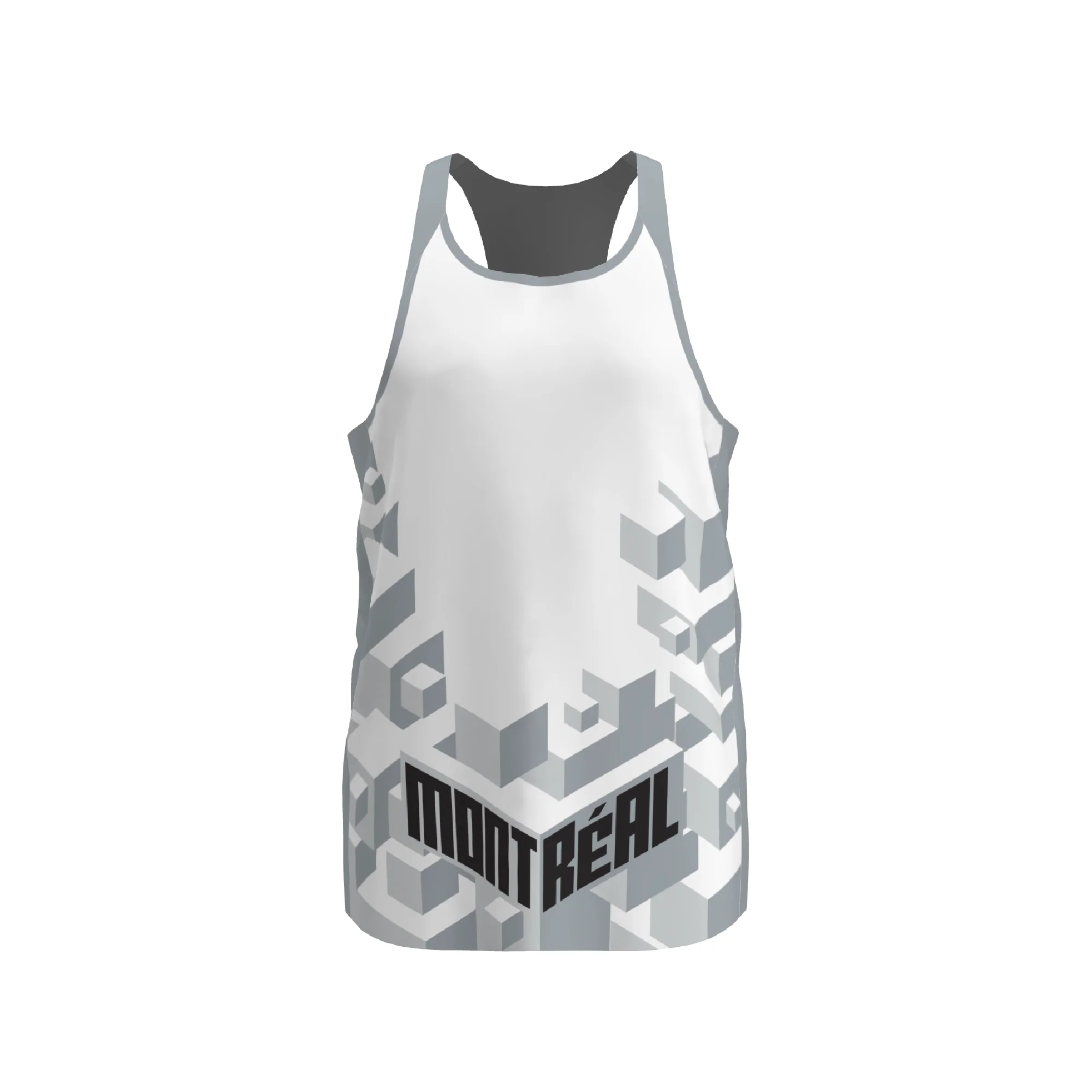 BPT Official Montreal, Canada Men's Singlet (White) - Image 4