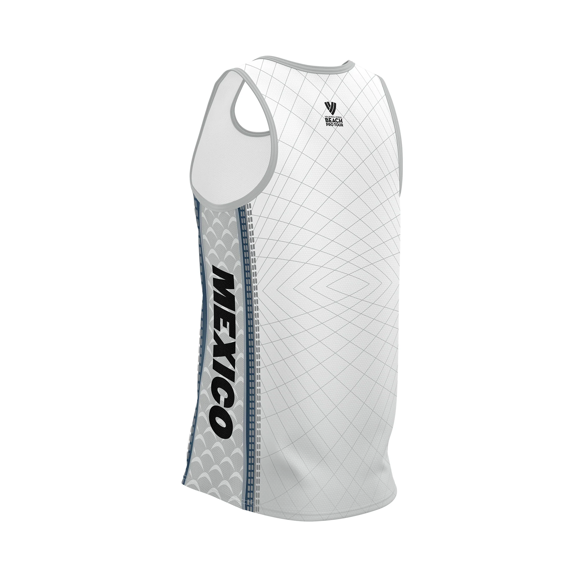 BPT Official Quintana Roo Men's Singlet (White) - Image 3