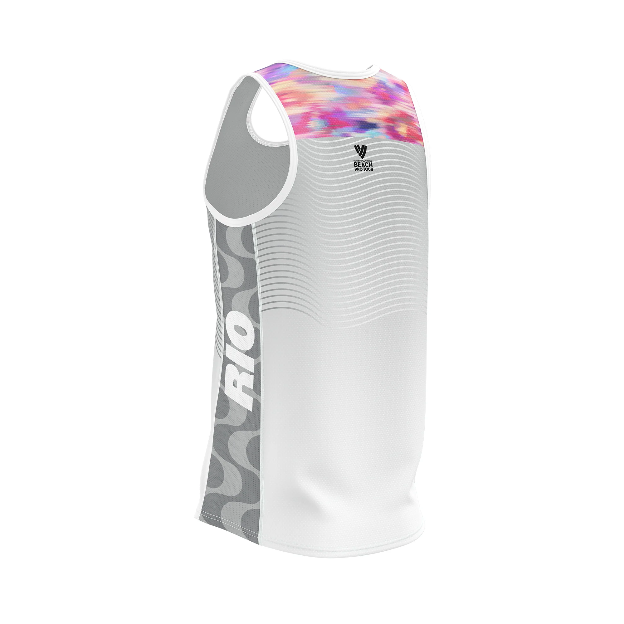 BPT Official Rio de Janeiro Men's Singlet (White) - Image 3
