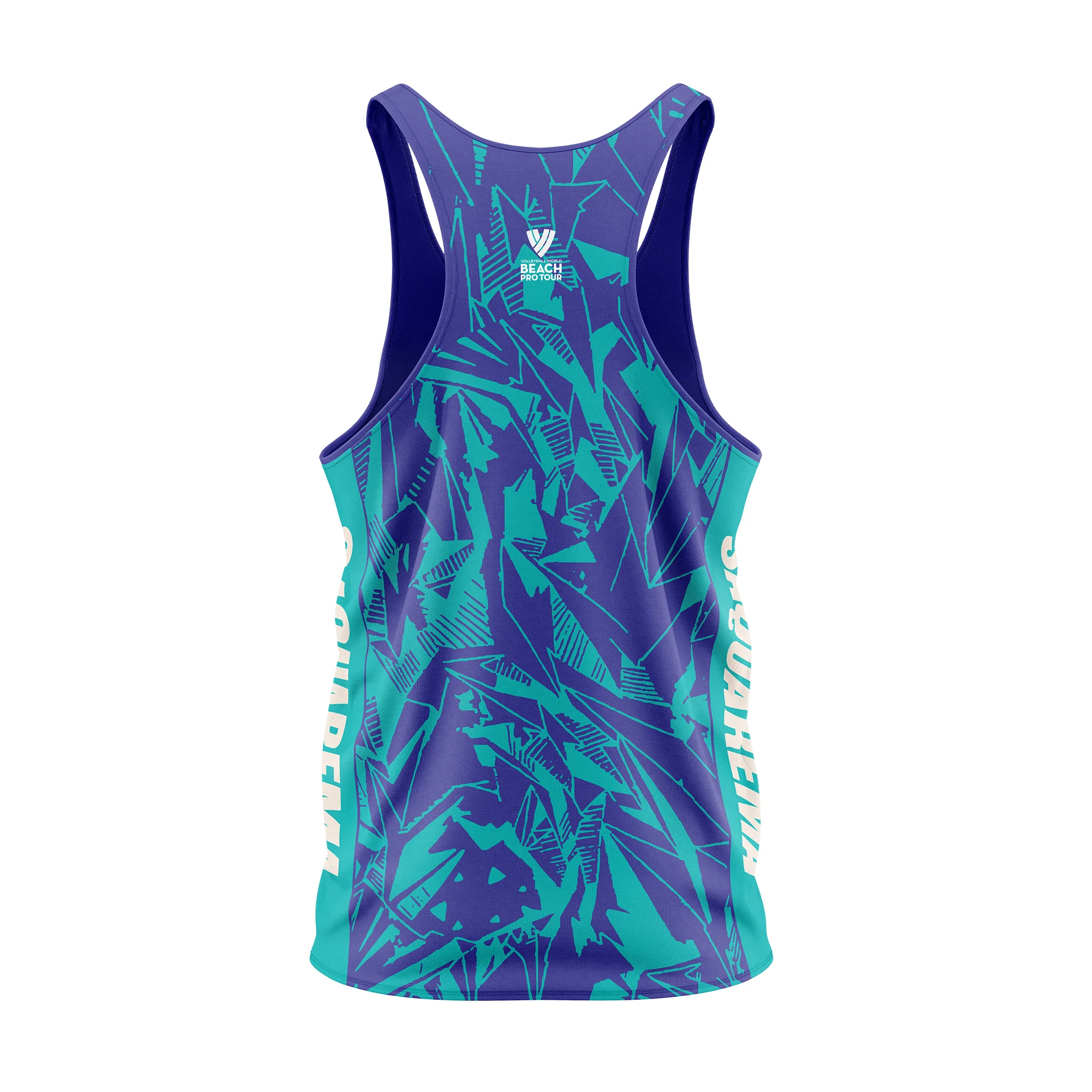 BPT Official Saquarema Men's Singlet (Blue) - Image 3