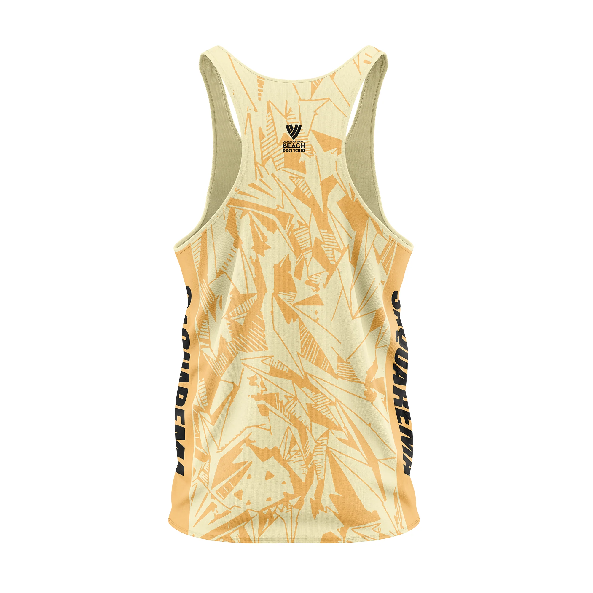 BPT Official Saquarema Men's Singlet (Yellow) - Image 3