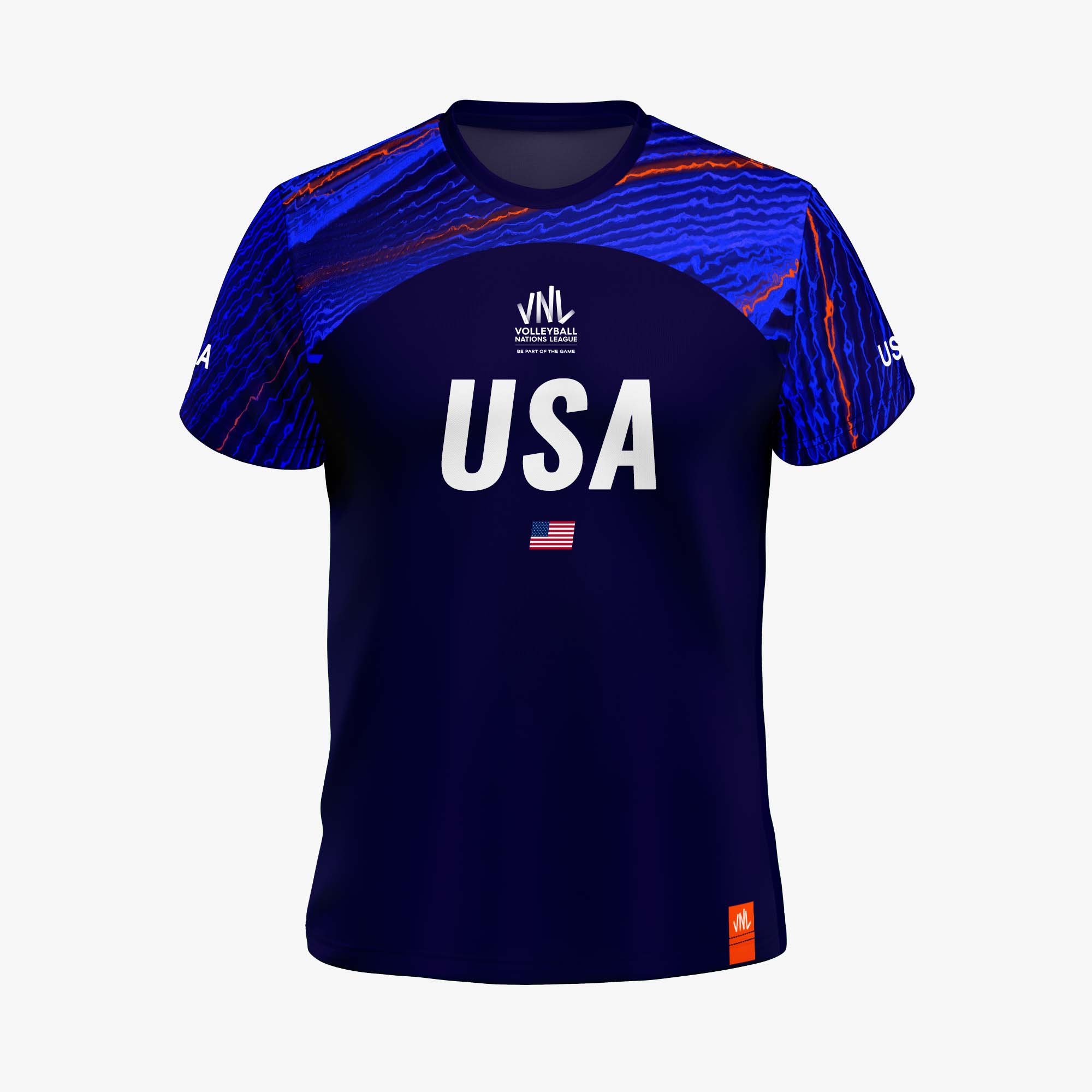 USA VNL Blue Jersey - Men - Image 2